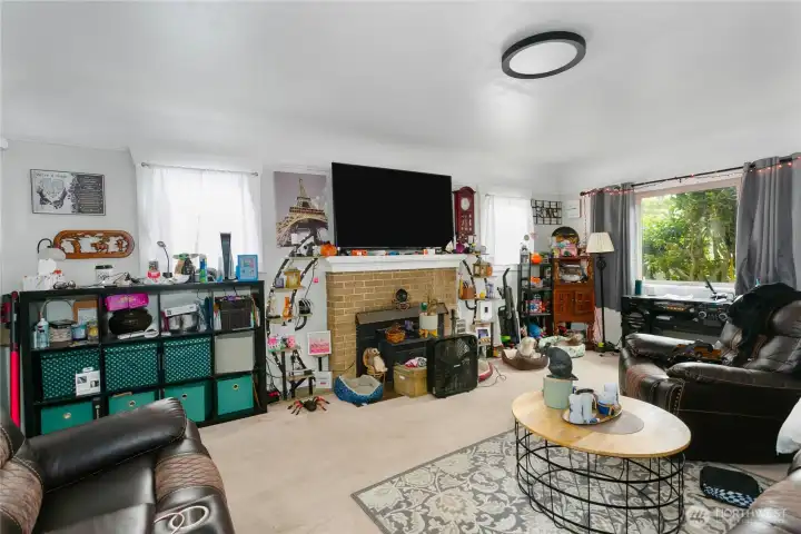 Upstairs Unit Living Room
