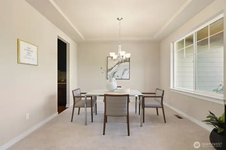 Formal dining room