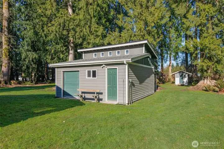 400 Sq Ft Equipment shed + Loft