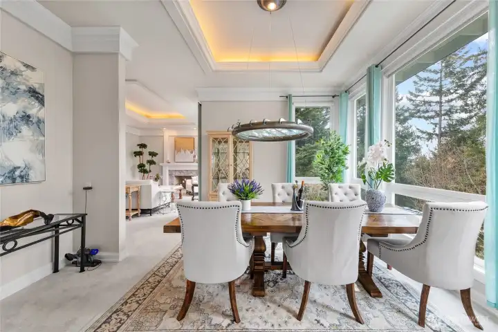 Dining Room & Living Room