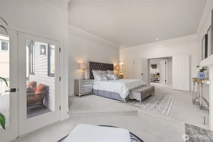 Primary Room with Deck