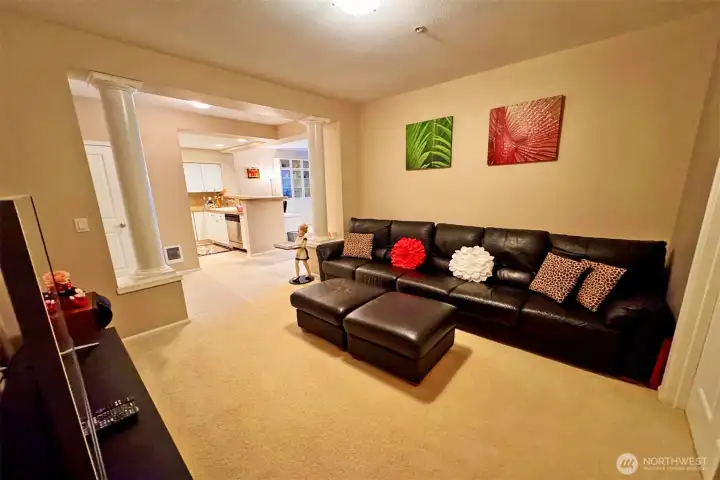 High ceiling throughout!