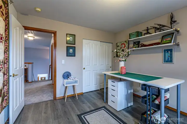 Spacious fourth bedroom