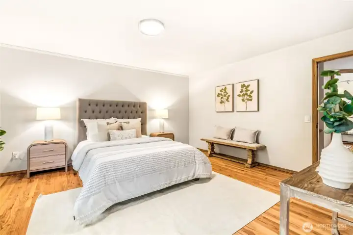 Primary bedroom.