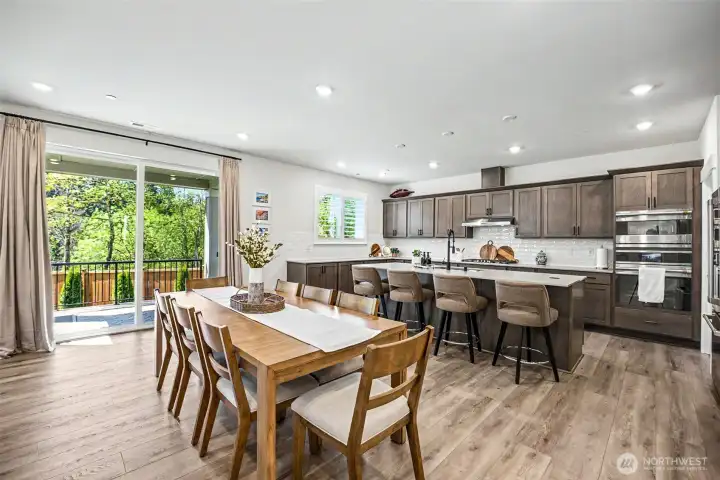 Large dinning space