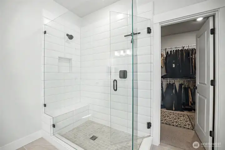 Primary Walk in Shower