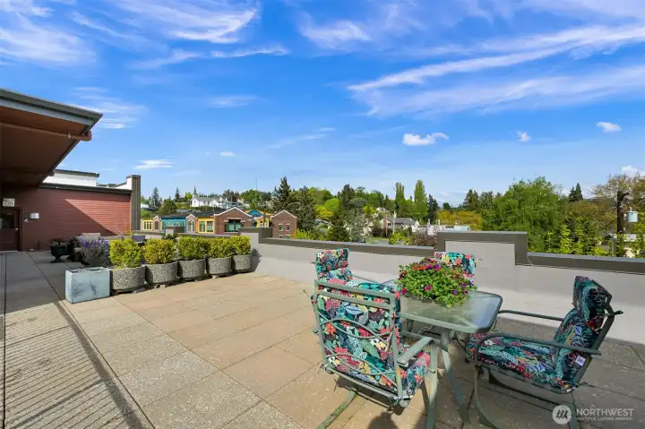 Shared Rooftop Deck