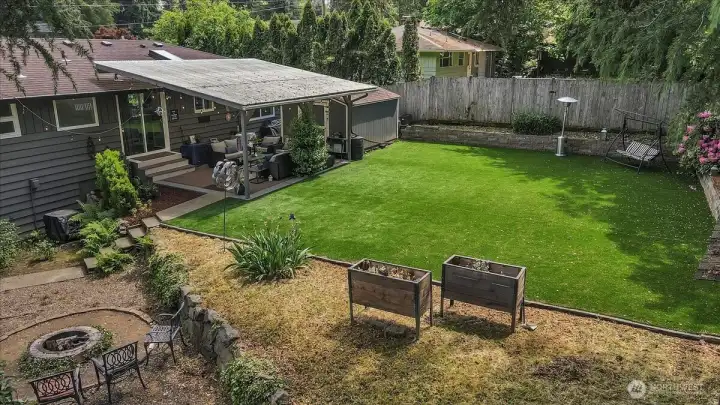 Green grass forever, no mowing with artificial grass.