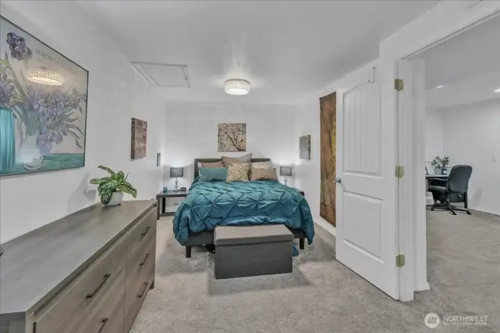 Downstairs bedroom