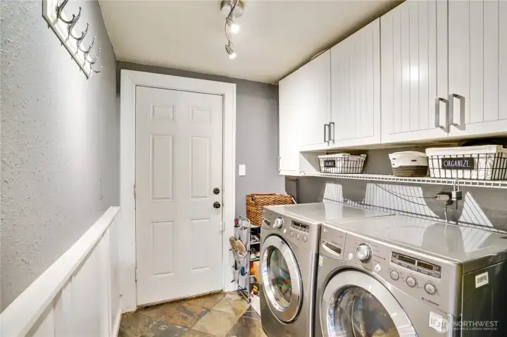 Laundry on the main floor
