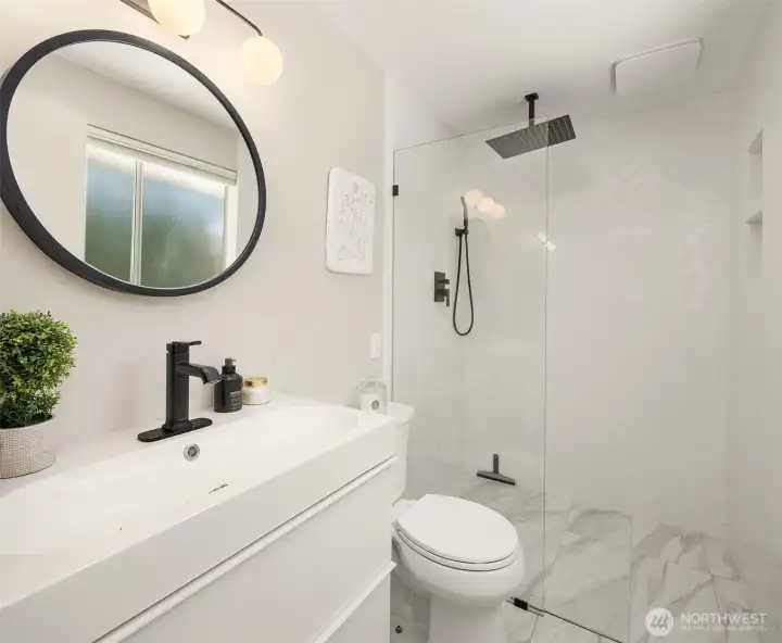 Bathrooms fully remodeled