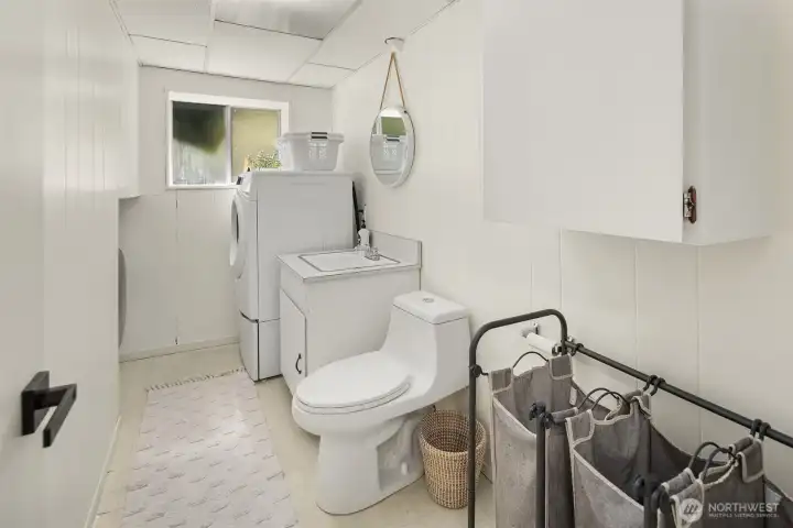 Full laundry room