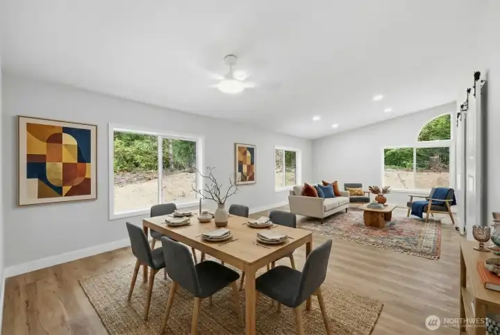 Dining Room and Den