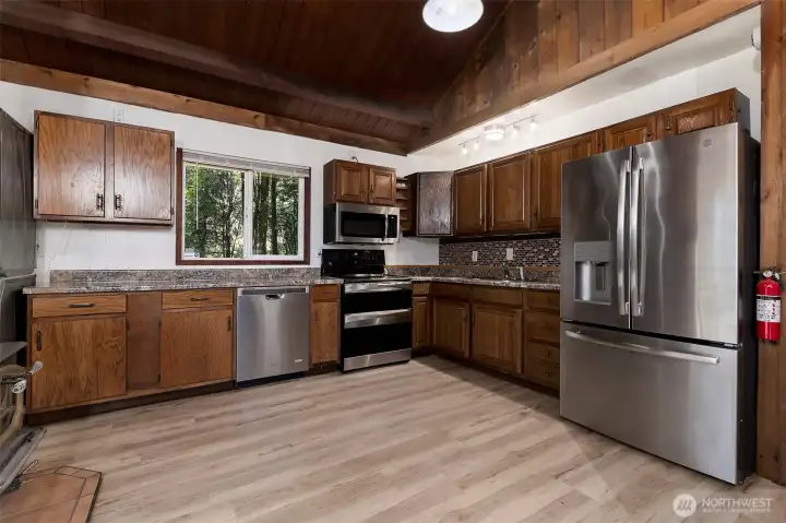 Plenty of counter space!