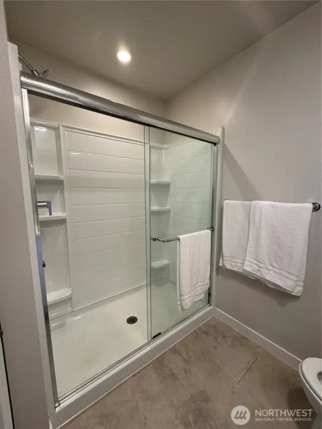 Walk in shower
