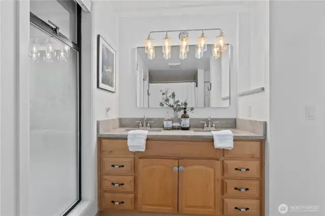 Fully remodeled bath