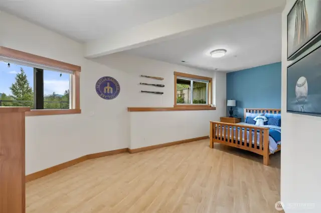 Downstairs bedroom with ensuite