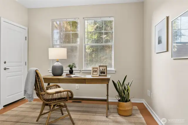 Main floor bedroom OR - Private Office   !