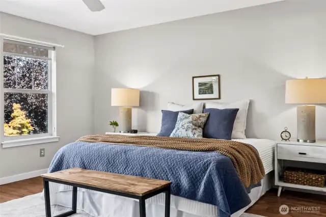 Primary Bedroom with loads of natural light