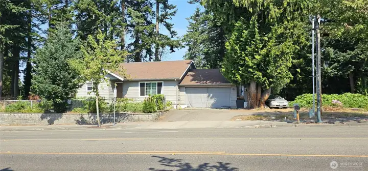 Wide frontage Property view from the street