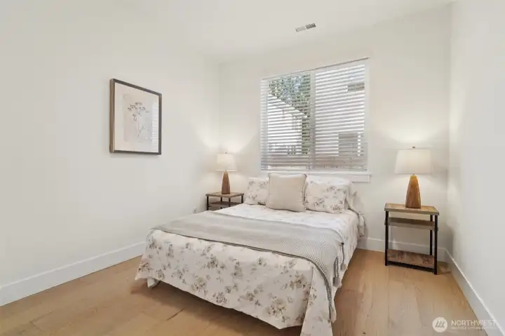 Bedroom on the main