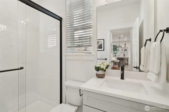 3/4 bath on main