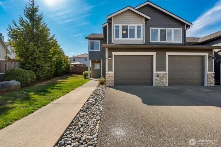 Additional Parking in front of garage