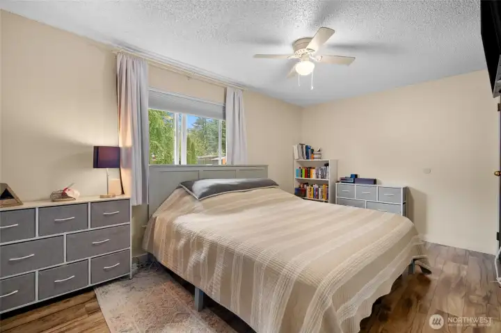 Spacious primary bedroom