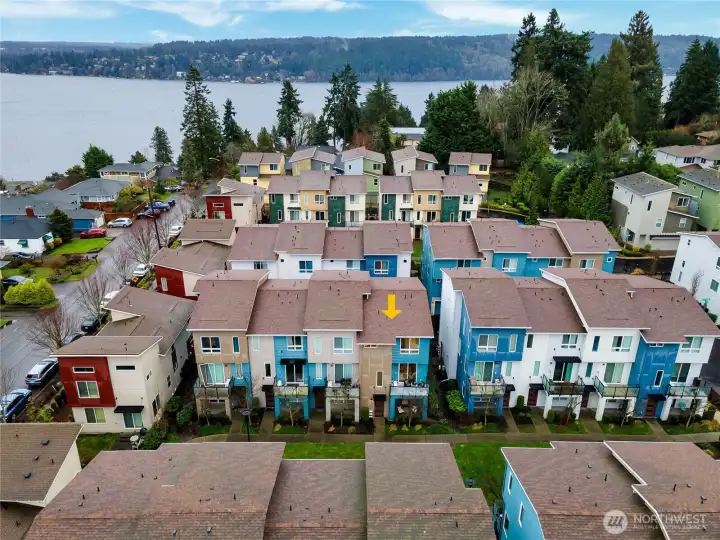 A vivid and wonderful newer community featuring greenery open spaces, a playground - perfect for strolling, with plenty of guest parking both within the community and along the side streets.