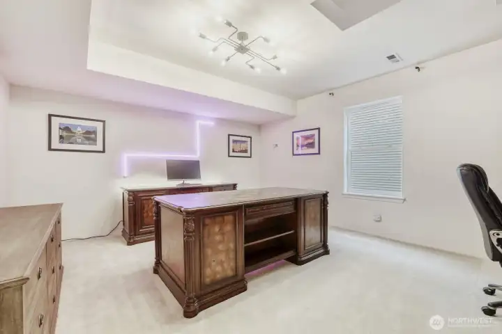 Main floor office/bonus/4th bedroom