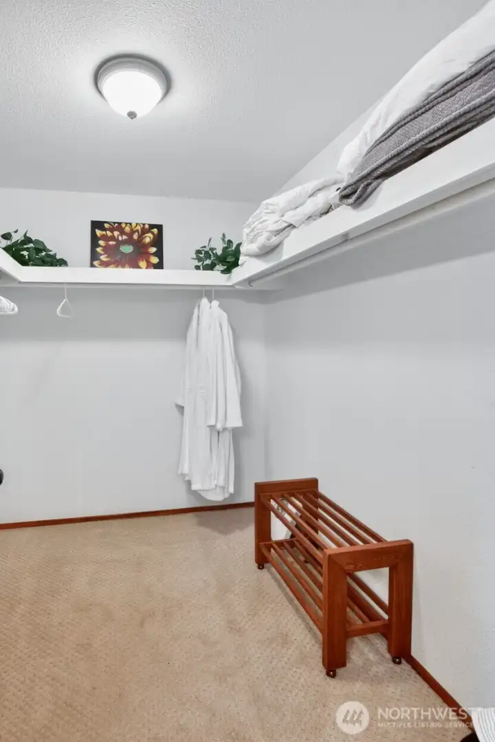 Primary Walk-In Closet