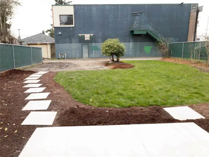 Private parking available from the alley and easy entrance to the home with a lower level door