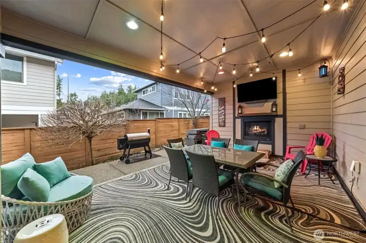 What a great spot to entertain or just relax!