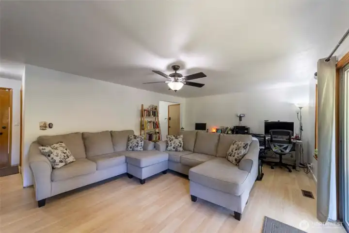 Living and dining room