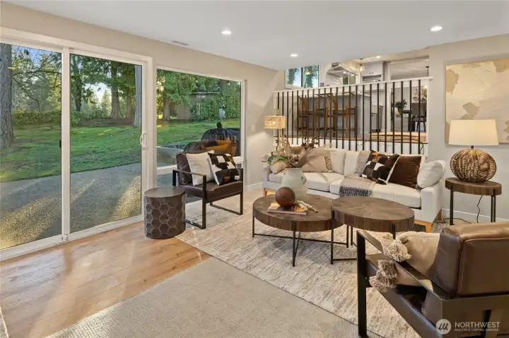 Lower level rec room!