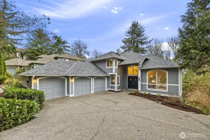 Beautifully remodeled craftsman home on an extra large lot.