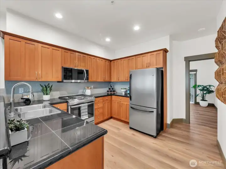 Stainless Steel appliances