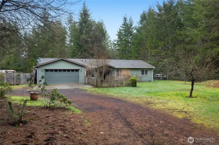 30 SE Mariner Ln, Shelton, WA 98584 | 1,700 sq ft | 3 bedrooms | 2 baths | 3.5 acres | 24 x 36 shop