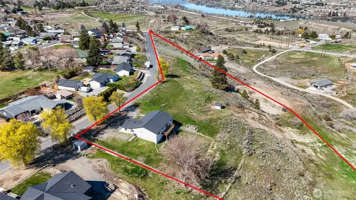 5.28 acres with 3 bed/2 bath home - space to spread out and/or subdivide into 3 lots