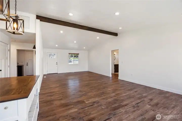 Looking back toward living room
