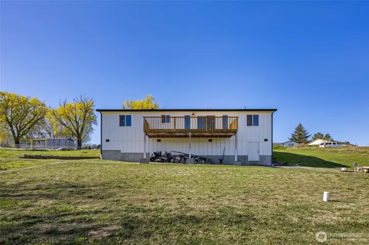 Almost new home on 5+ acres