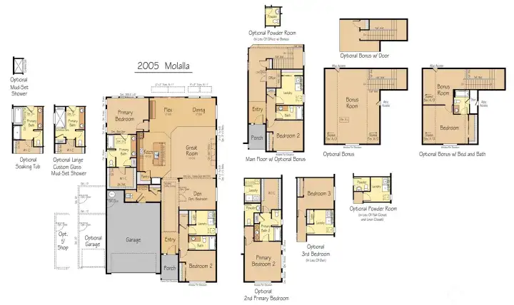 Molalla structural options