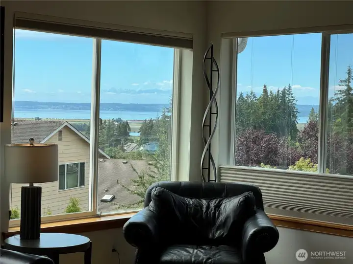 Views from living area & Kitchen