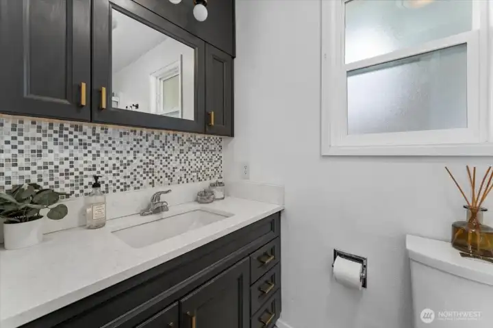 Primary Suite bathroom.