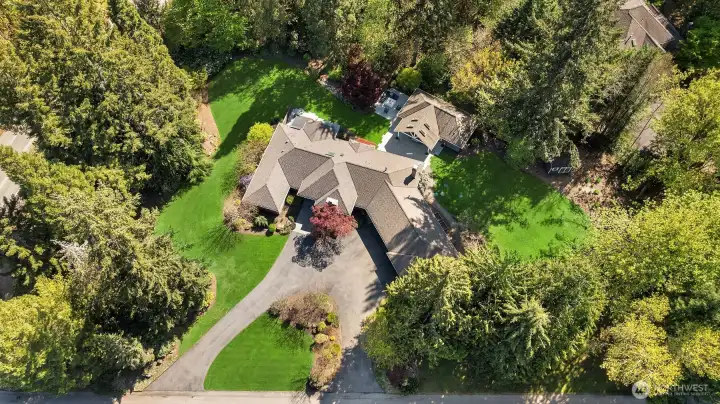 Large 1.25 acre lot