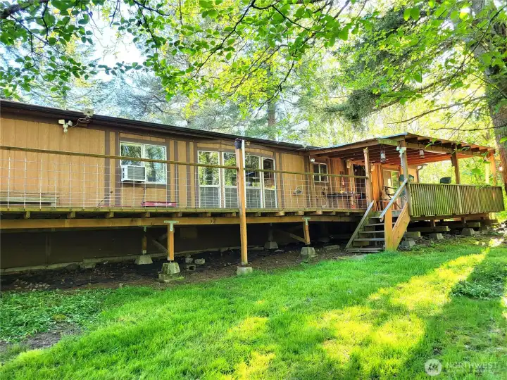 Front of House Facing the Woods Front of House Facing the Woods
