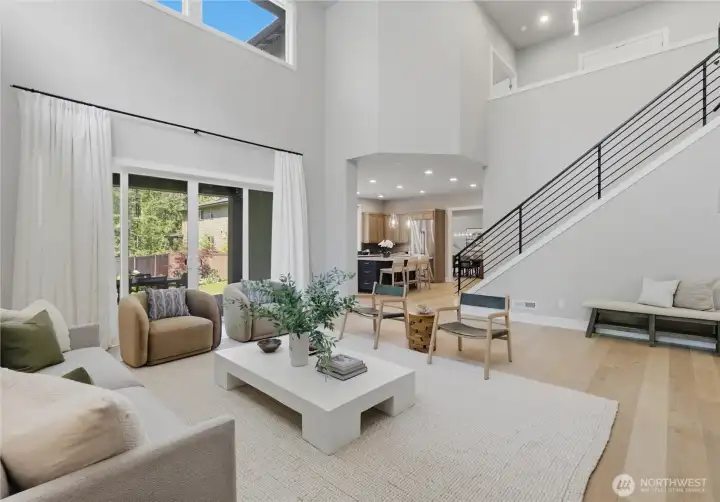 Open concept home, makes for easy entertaining. Open concept home, makes for easy entertaining.