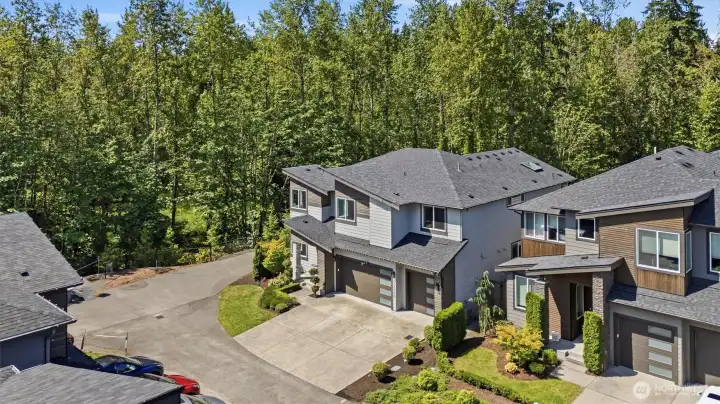 The home is on the edge of the neighborhood so you have extra privacy form neighbors. The home is on the edge of the neighborhood so you have extra privacy form neighbors.
