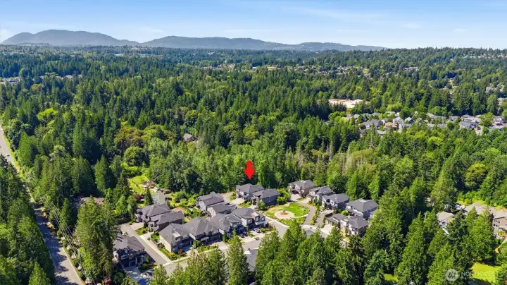 On the edge of the neighborhood so you have extra privacy form neighbors. On the edge of the neighborhood so you have extra privacy form neighbors.