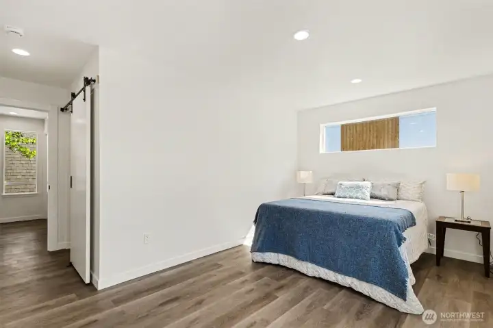 Primary bedroom complete with ensuite bathroom and very large walk-in closet Primary bedroom complete with ensuite bathroom and very large walk-in closet